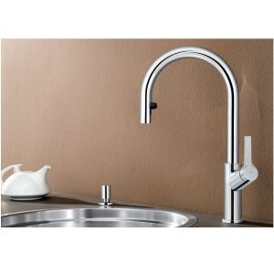 Robinet Cuisine Douchette Blanco CARENA-S Vario Chromé (521356)