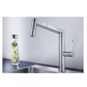 Robinet Cuisine Douchette Blanco PANERA-S Inox Brossé (521547)