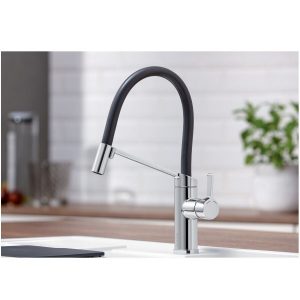 Robinet Cuisine Douchette Blanco VIU-S chrome/gris lave (524813)