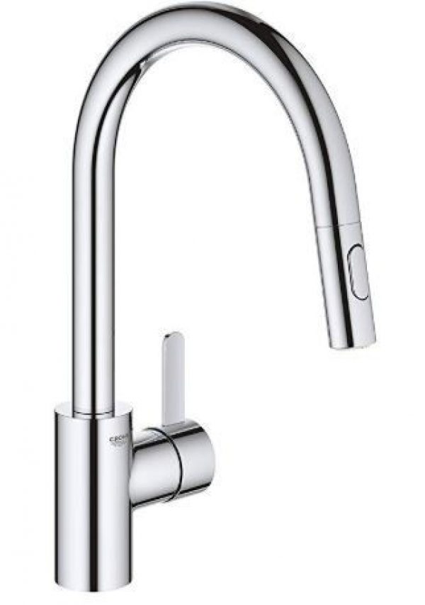 Robinet Cuisine Douchette Grohe Eurosmart Chromé (31481001)