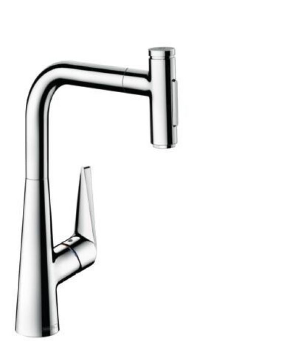 Robinet Cuisine Douchette Hansgrohe M5 DN15 Chromé 73867000