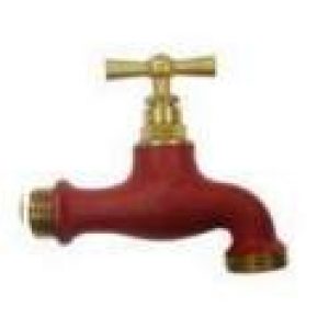 Robinet d&rsquo;arrosage bicolore Tuile, 15×21/20×27