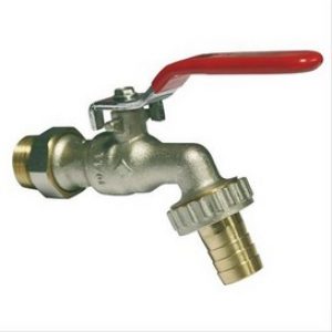 Robinet d&rsquo;arrosage orientable à presse etoupe avec raccord au nez – Somatherm