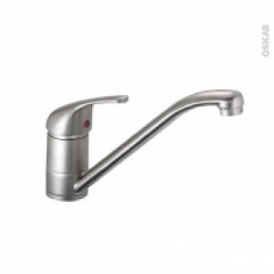 Robinet De Cuisine Pinjia Mitigeur Inox Brosse