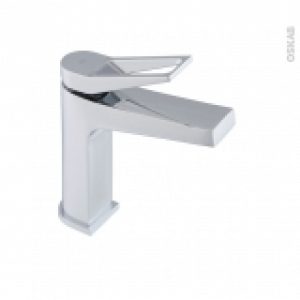 Robinet De Salle De Bains Sandre Mitigeur Lavabo Bec Bas A Tirette Chrome
