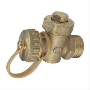 Robinet de vidange, mâle arrivée 3/4 » sortie 1