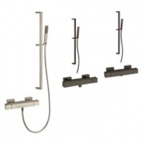 Robinet douche thermostatique avec ensemble douche Paini Dax Square