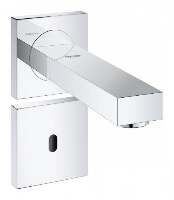Robinet Encastrable Grohe Eurocube E Infrarouge façade murale sans mitigeur