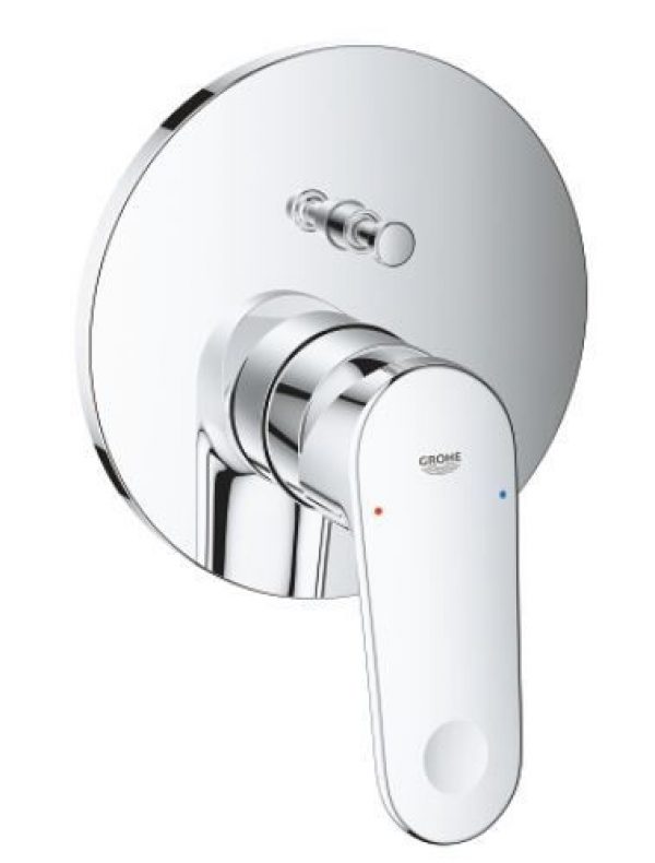 Robinet Encastrable Grohe Europlus  avec inverseur 2 voies Chromé (24060002)