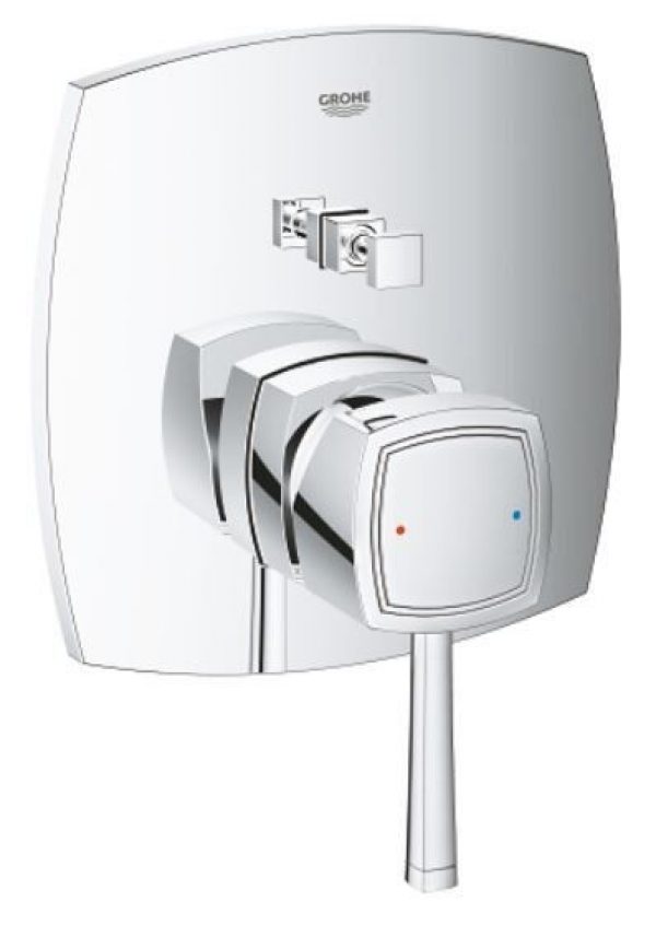 Robinet Encastrable Grohe Grandera  avec inverseur 2 voies Chromé (24068000)