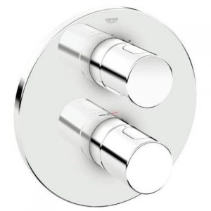 Robinet Encastrable Grohe Grohtherm 3000 Cosmopolitan Façade douche sur plaque ronde