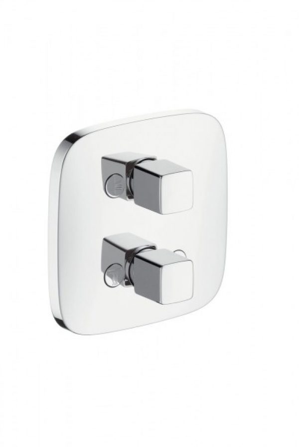 Robinet Encastrable Hansgrohe PuraVida iControl inverseur/robinet d’arrêt ¾ » pour Chromé