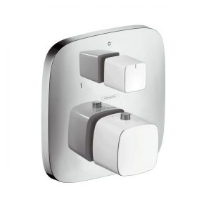 Robinet Encastrable Hansgrohe PuraVida Set de finition inverseur et robinet d’arrêt 15771400