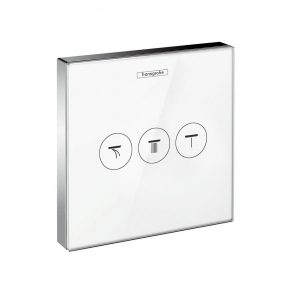 Robinet Encastrable Hansgrohe ShowerSelect Set de finition avec 3 fonctions 15736400