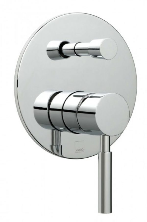 Robinet Encastrable Vado Origins Avec Inverseur 140x108mm Chromé ORI-147A-C/P