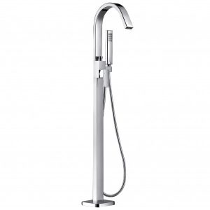 Robinet mitigeur de luxe sur pied NT3311 avec corps d’encastrement