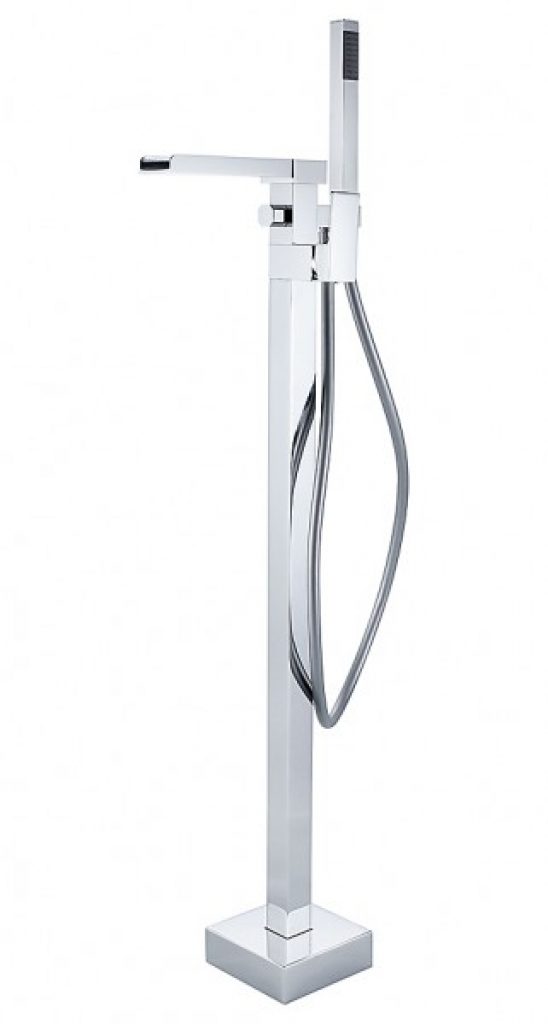 Robinet mitigeur de luxe sur pied pour baignoire îlot 1523C