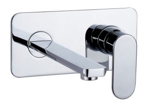 Robinet mitigeur mural à encastrer  2 trous pour vasque 4508c