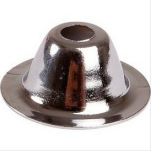 Rosace conique chromée H=9. Vendu à l&rsquo;unité