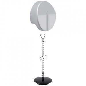 Rosace Geberit  d&rsquo;actionnement avec clapet de soupape et chaîne  (255108001)