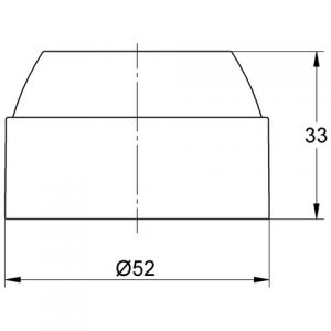 Rosace Grohe de recouvrement Eichelberg pour mitigeur d&rsquo;évier Al Dente Chromé