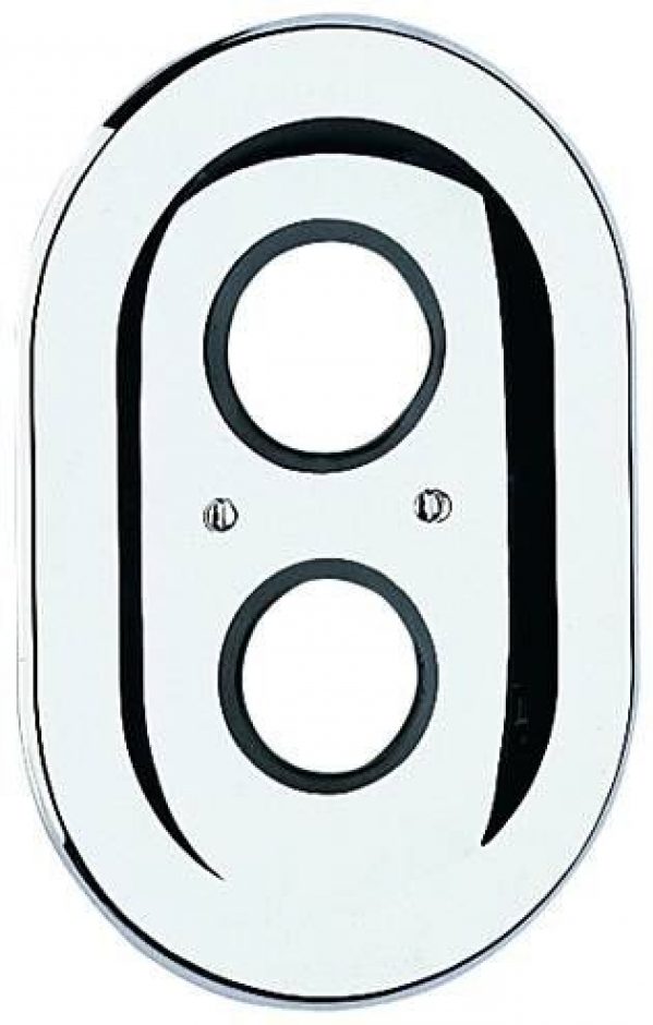 Rosace Grohe ovale 47188000