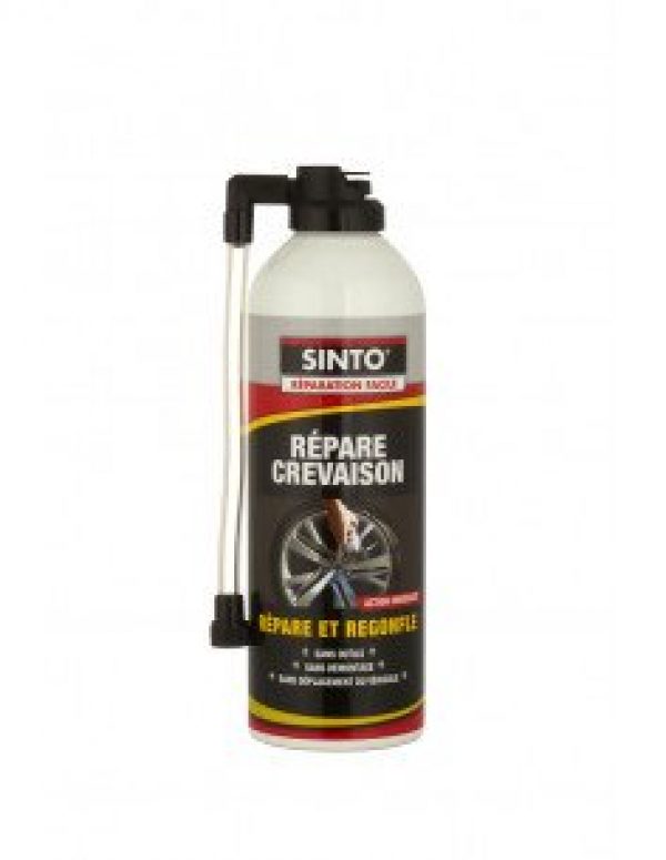 Répare crevaison SINTOTopspray  bombe 400 ml 30605