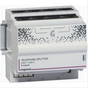 Répartiteur téléphonique 4 modules Legrand 413012