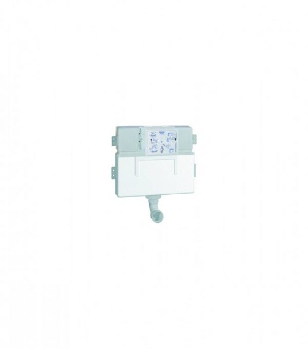 Réservoir WC Grohe Chromé Soupape de vidange 2 volumes 38422000