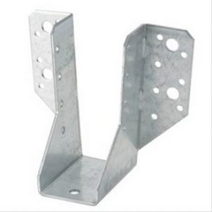 Sabot de solive aile extérieure B76xC122mm, trous Ø11, 7 et 4mm