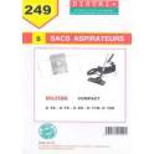 Sacs papier pour aspirateur NIlfisk (5 sacs)