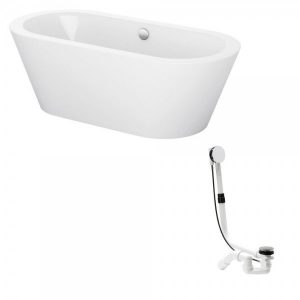 Salle de Bain Moderne Baignoire et garniture de vidage