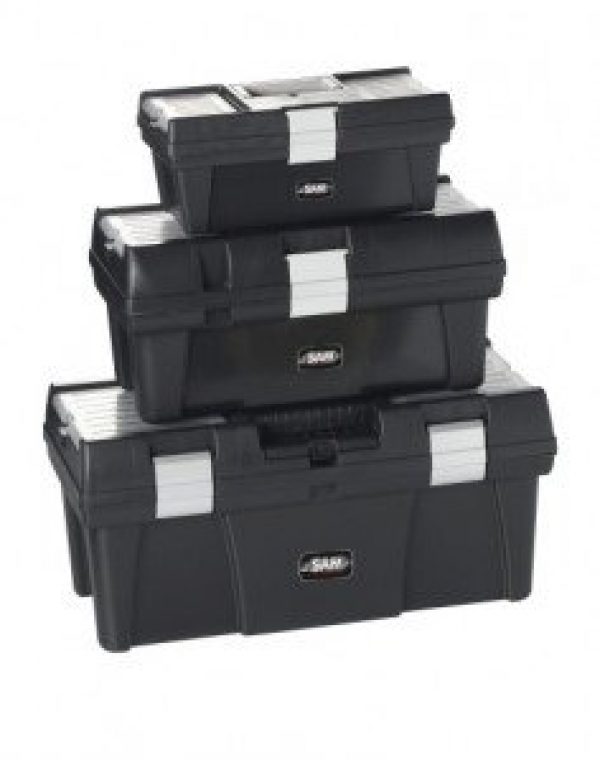 SAM OUTILLAGE – Lot de 3 caisses à outils PVC – CAO-PACKZ