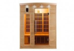 Sauna d’Intérieur à Infrarouge 100% Carbone 3 Places