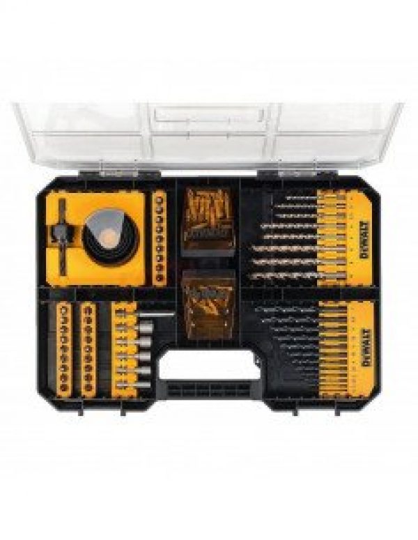 Set d’accessoires 100 pièces DEWALT DT71569 en coffret T-STAK