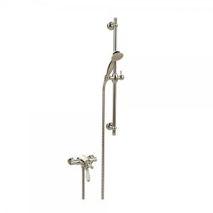 Set de douche avec mitigeur mural double commande Ryde 636 x 115 x 155 mm Heritage
