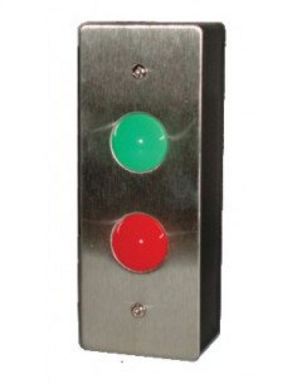 Signalisation Sémaphore rouge/vert à LED fixe/clignotant 12/24v