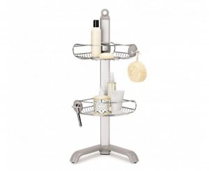 Simplehuman Etagère de douche ajustable Chromée (BT1064)