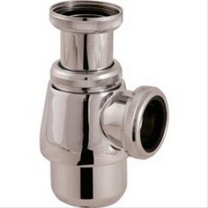 Siphon bidet-lavabo en laiton chromé