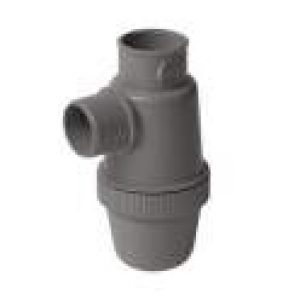 Siphon bouteille vertical PVC diamètre 32 mm