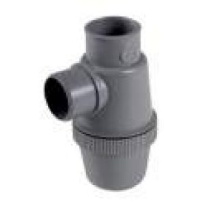 Siphon bouteille vertical PVC diamètre 40 mm