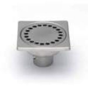 Siphon de cour en inox : D.40