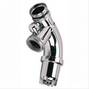 Siphon oblique en abs blanc