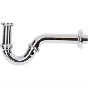 Siphon tube bidet, réglable, en laiton Ø32
