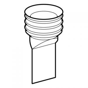 Siphon Urinoir Geberit  Siphon anti-odeur pour Urinoir hybride  Blanc