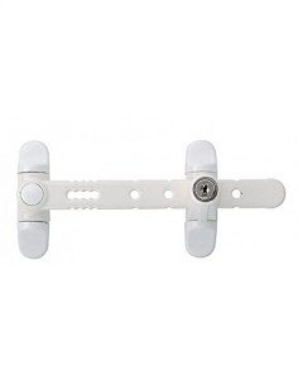SOCONA L6C Entrebâilleur AIRLOCK à clé blanc pour fenêtre
