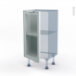 Sokleo Facade Alu Vitree Kit Renovation 18 Meuble Bas Prof37 1 Porte L40Xh70Xp375