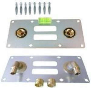 Sortie de cloison double PER à glisement F1/2 Ø16 éco 150mm