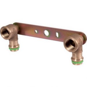 Sortie double droite à sertir Ø15 – 1/2 » Comap