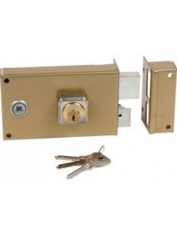 Sérrure applique Cylindre rond horizontal fouillot droite BRICARD